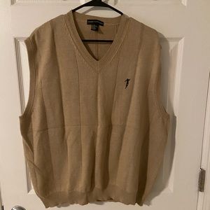 Fairway Outfitters 100% Cotton V-Neck Vest, XL.